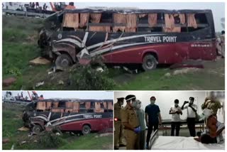 many people died in road accident in kannauj