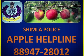 Shimla police release Helpline number