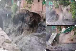 one house collapse in delhi floods