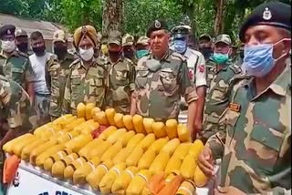 60  packets heroin seized by bsf
