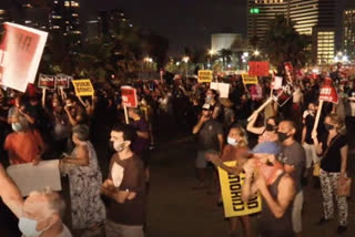 Israelis protest against 'out of touch' government