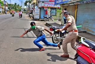 Lockdown in Kalabari city