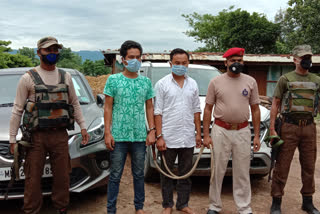 Manipuri car lifter gang busted by Manja Police