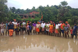 Agriculture by members of Vishwa Hindu Parishad, Bajrang Dal