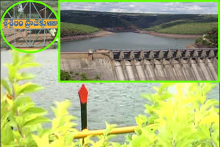 water flow in srisailam dam