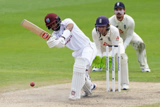 Kraigg Brathwaite,  West Indies, England, Lunch