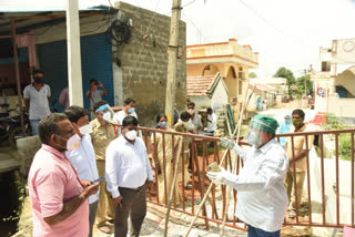 Mahabub Nagar District Collector Visits Containment Zones In Town