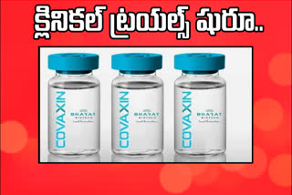 covaxin clinical trials starts in nims hospital