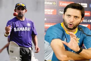 Always liked Gambhir as a batsman, Gambhir has problems as human , shahid Afridi on Gambhir, ବ୍ୟାଟ୍ସମ୍ୟାନ ଭାବେ ଗମ୍ଭୀର ପସନ୍ଦ, ମଣିଷ ଭାବେ ଗମ୍ଭୀର ପସନ୍ଦ ନୁହଁନ୍ତି, ଗମ୍ଭୀରଙ୍କୁ ନେଇ ଶାହିଦଙ୍କ ମନ୍ତବ୍ୟ