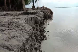 after flood erosion has affected amguri badly