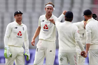 England lead by 219 runs against west indies in second test