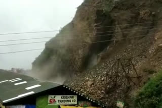 land slide shimla