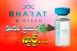 bharat biotech covaxin clinical trials started in nims hospital