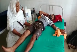 Severely injured due to electric shock while repairing power supply near gidarhbaha