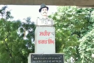 Pathankot: The condition of Shaheed Bhagat Singh's memorial is deteriorating