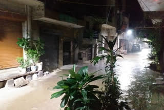 It rained late Monday night in West Delhi