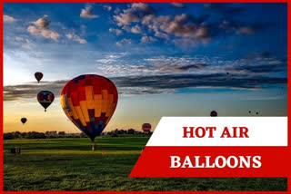 Hot air balloons