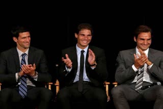 big three of tennis, novak Djokovic, Roger federer, Rafael nadal