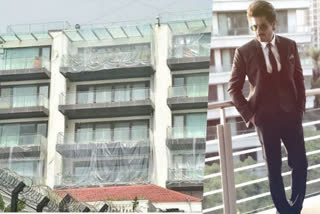 Shah Rukh Khan's Mannat covered with plastic sheets