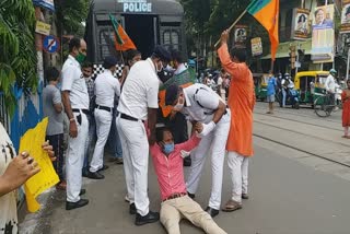 5-bjp-worker-arrested-in-kolkata-for-celebrating-comedy-day-instead-of-tmc-martyr-day