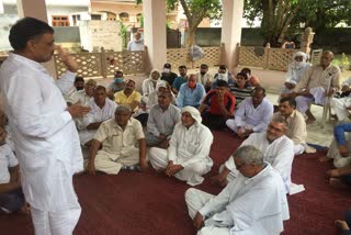 People in Bhiwani warned the administration about their demands.