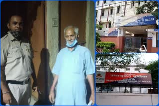 Delhi Police introduced 81-year-old elderly to family