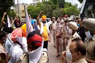 farmers protest in jalandhar