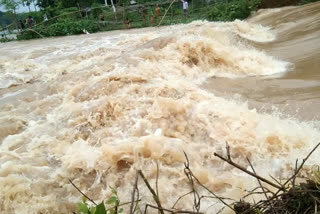 Mancachar Villagers Under Water because of Increasing water level in Meghalaya Garo Hills