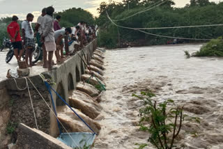 Heavy rain in Paddavaduguru