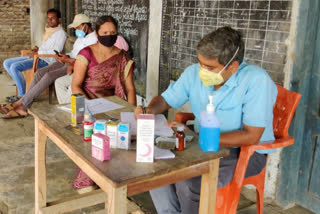 free medical camp in dinda village