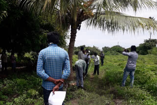 locals urges to stop tollgate construction at mopidevi mandal in krishna district