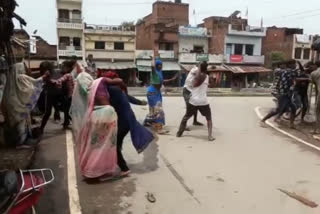 fight in kaushambi