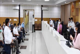 Hisar Deputy Commissioner took review meeting of the final development plan of the city