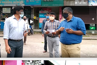 G. Jagadish District Collector of Udupi Visit market