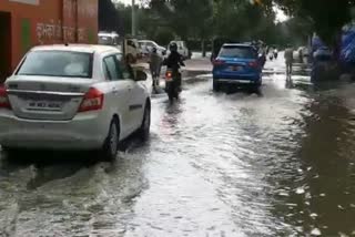 Water logging on roads