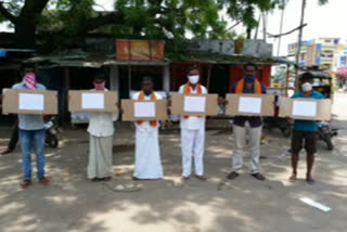 BJP leaders protest