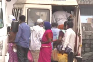 ಆಸ್ಪತ್ರೆ ಆವರಣದಲ್ಲಿ ‌ಸೋಂಕಿತರ ಬಿಂದಾಸ್ ಓಡಾಟ   Corona patients Walking in BIMS hospital premises