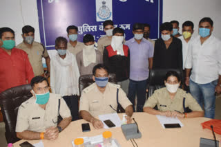 Satna police expose big thief gang