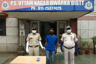 Uttam Nagar Police arrested Wanted Criminal under Roko-Toko Campaign