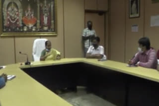 chittoor dst collector meeting with swims and apolo staff