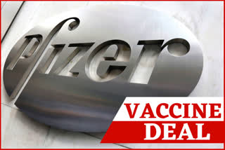 US signs contract with Pfizer for COVID-19 vaccine doses