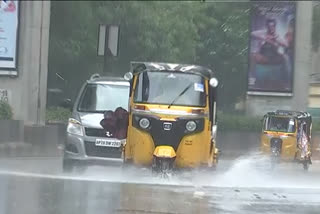 heavy rain in hyderabad city