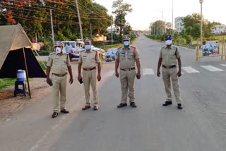 checkposts arranged in nirmal district to stop the illegal transportation of animals