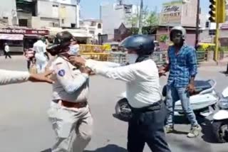 triple ride scooty raised ruckus in Jodhpur, जोधपुर न्यूज