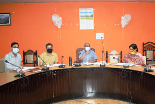 district level road safety committee meeting held in bilaspur