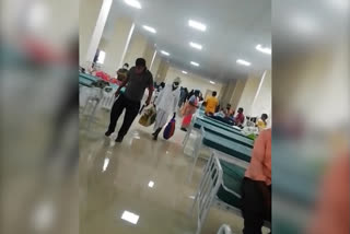 Hyderabad  heavy rain  waterlogging  Osmania hospital  Telangana  rainwater in Quli Qutub Shah Building