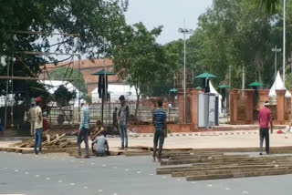 due to Independence day Red Fort Closed for People