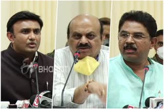 Five BJP  minister briefed  against congress allegation of corruption in covid