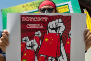 Boycott of Chinese goods.