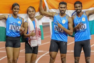 Indian mixed relay team's Asian Games medal upgraded to gold